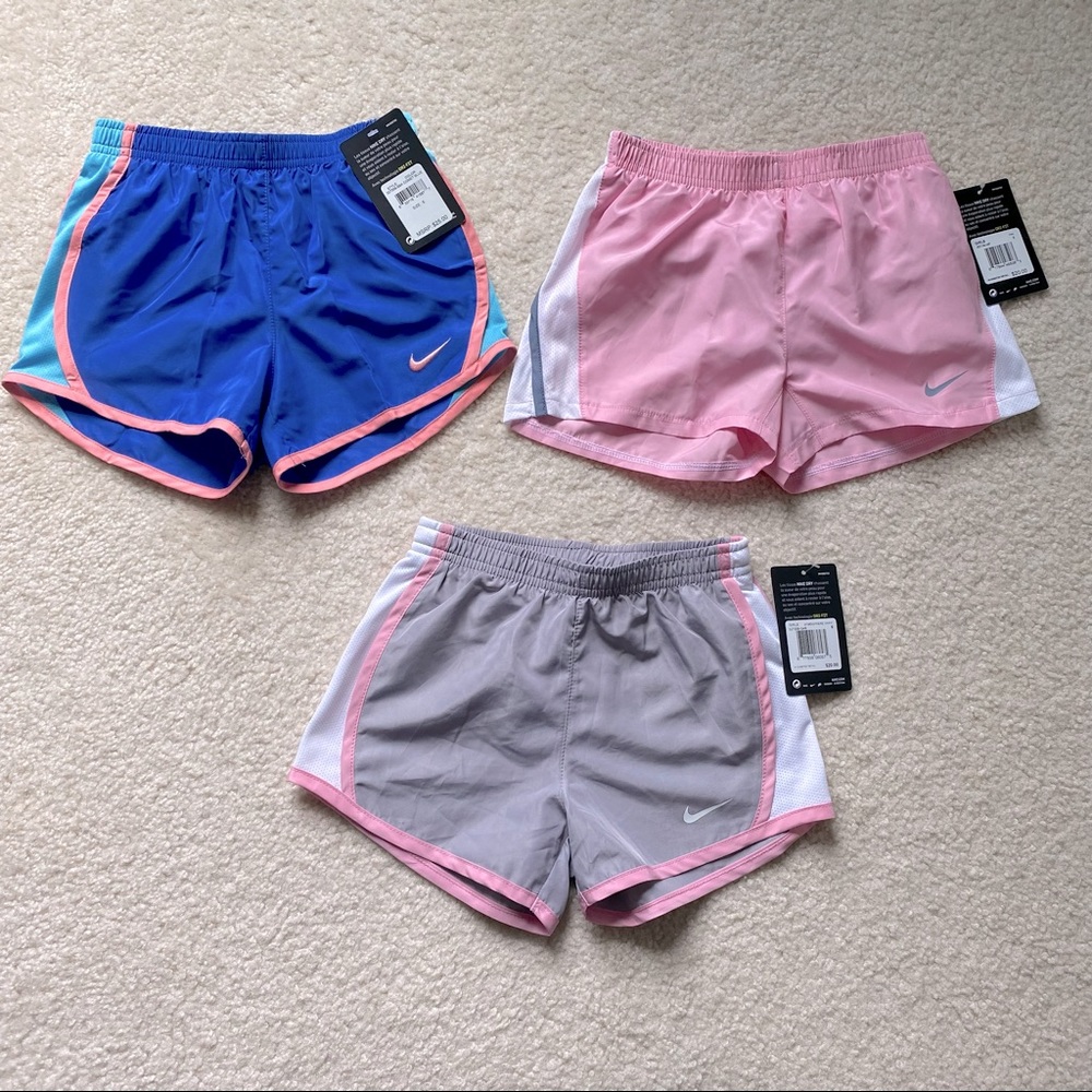 Lot of 3 NWT Nike Tempo shorts